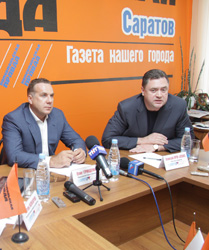 Состоялась пресс-конференция организаторов общественного движения "Саратов, вперед!"